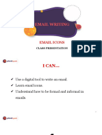 Class Presentation - Email Writing - Email Icons