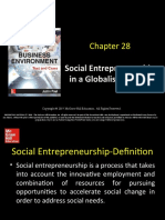 Social Enterprise in A Globalization Context