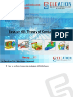 Session 60 Theory of Contact Analysis