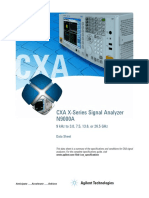 Cxa X-Series Signal Analyzer N9000A: 9 KHZ To 3.0, 7.5, 13.6, or 26.5 GHZ