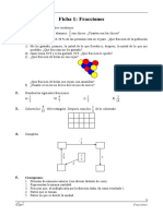 1ESO Ficha - 1 Fracciones