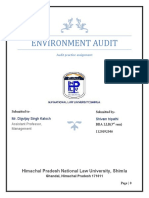 Environment Audit at HPNLU