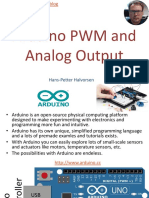 Arduino PWM and Analog Output: Hans-Petter Halvorsen