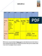 Horario de 3ero B