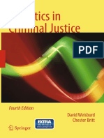 Statistics in Criminal Justice