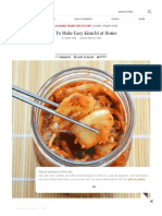 How To Make Easy Kimchi - Recipe