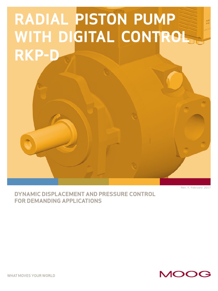 Moog RKP-D Radial Piston Pump Overview | PDF | Pump | Programmable ...