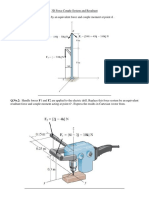 3D Force Couple System Resultant <40