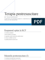 Curs 6 UMC - Terapia Postresuscitare