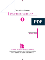 NIOS Book Business Studies