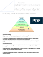 Psicologia Teoria de Maslow