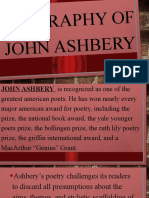 Biography of John Ashbery