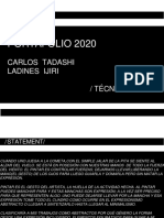 Portafolio 2020: Carlos Tadashi Ladines Ijiri