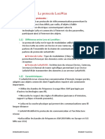 Le Protocole LoraWan