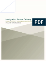 Immigration Service Delivery: Impact of COVID-19 On Immigration and International Protection