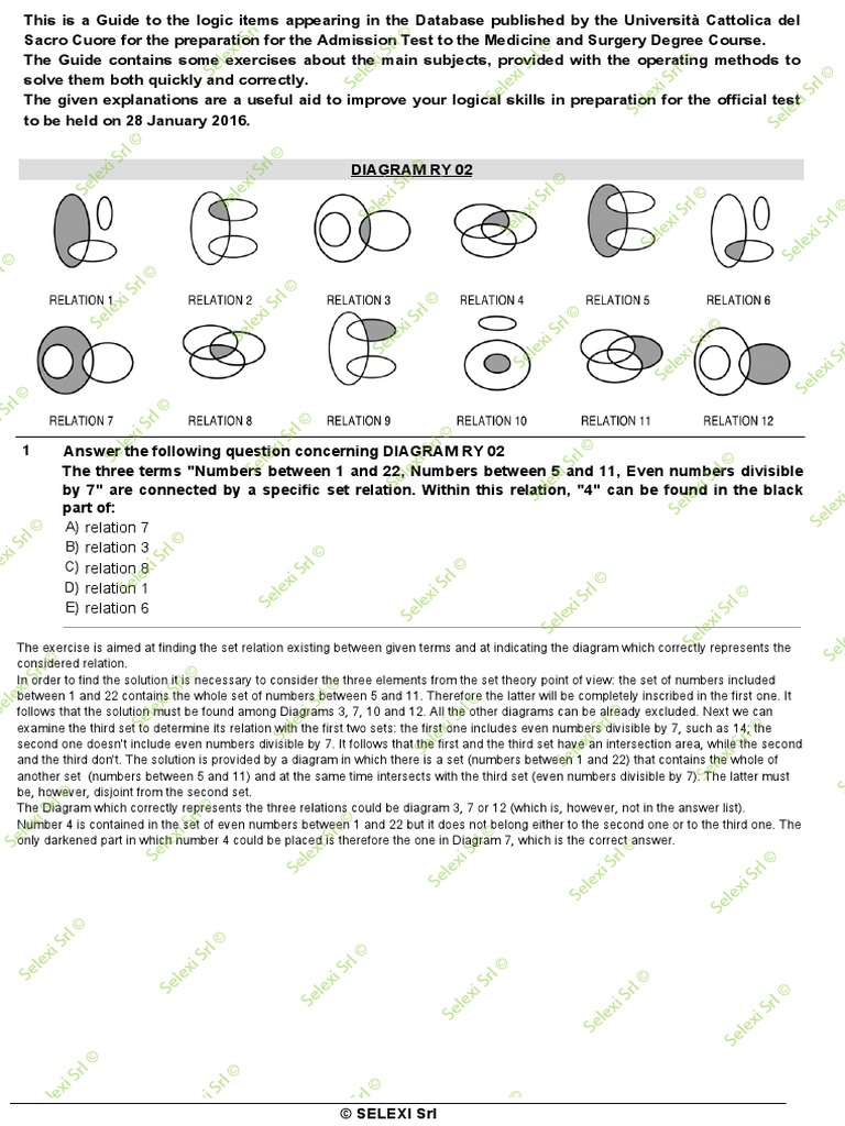 Relation 7 Relation 8 Relation 1 Relation 3: A) B) C) D) E) | PDF
