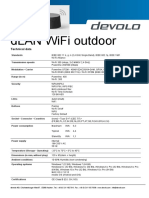 Dlan Wifi Outdoor: Technical Data