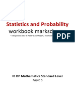 IB Mathematics SL Statistics and Probability Complete Workbook MS