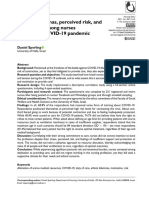 Ethical Dilemmas, Perceived Risk, and Motivation Among Nurses During The COVID-19 Pandemic