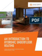 An Introduction To Hydronic Underfloor Heating