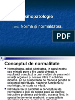1 - Normalitate