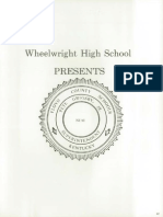 Wheelwright High School 1979