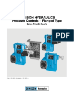 Denison Hydraulics Pressure Controls - Flanged Type: Series R5with 2 Ports