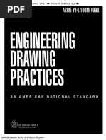 Engineering Drawing Practices: ASME Y14.100-2017 | PDF | Engineering