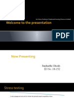 Welcome To The Presentation: On Stress Testing of National Housing Finance Limited