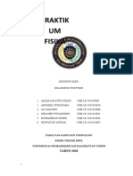 PRAKTIK FISIKA DI BIDANG MIRING