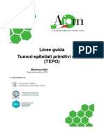 linee guida tumori epiteliali primitivi