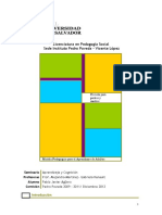 Agüero, Pablo Javier - Aprendizaje y Cognición