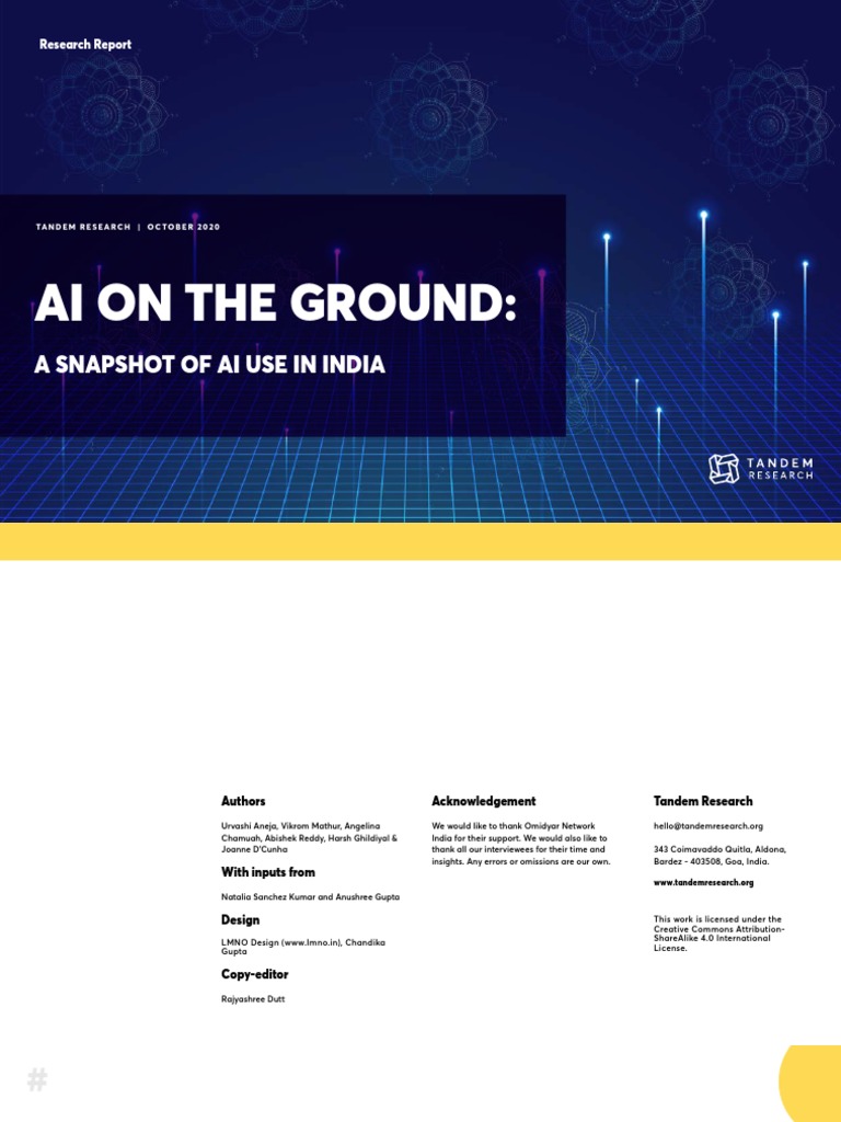 Ai Landscape Pdf Artificial Intelligence Intelligence Ai