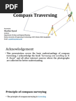 Compass Traversing: Sharfan Upaul