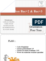 Orientation Du Bac+2 & Bac+3