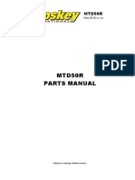MTD50R Parts Manual 05-2018 Issue - Eng
