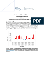 Características Oceanográficas Regionales 2020 - Abril Del 2021