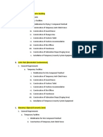 GenReq Temporary Facilities Procedure