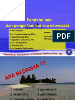 Pengertian Wisatawan - Pertemuan 5