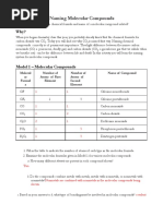 Naming Molecular Compounds