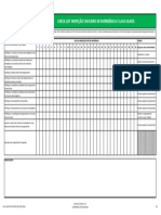 Checklist Chuveiro de Emergencia e Lava-Olhos