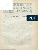 Revista de Historia y de Genealogía Española. 15-11-1912