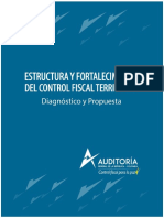 Estructura y Fortalecimiento Del Control Fiscal Territorial