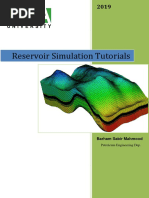 Reservoir Simulation Tutorials: Barham Sabir Mahmood