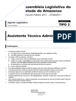 Prova 02 - Assistente Técnico Adm 12.09.2011