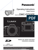 Dmc-Fz20Pp: Operating Instructions
