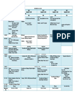 Final Inset Training Matrix 2020