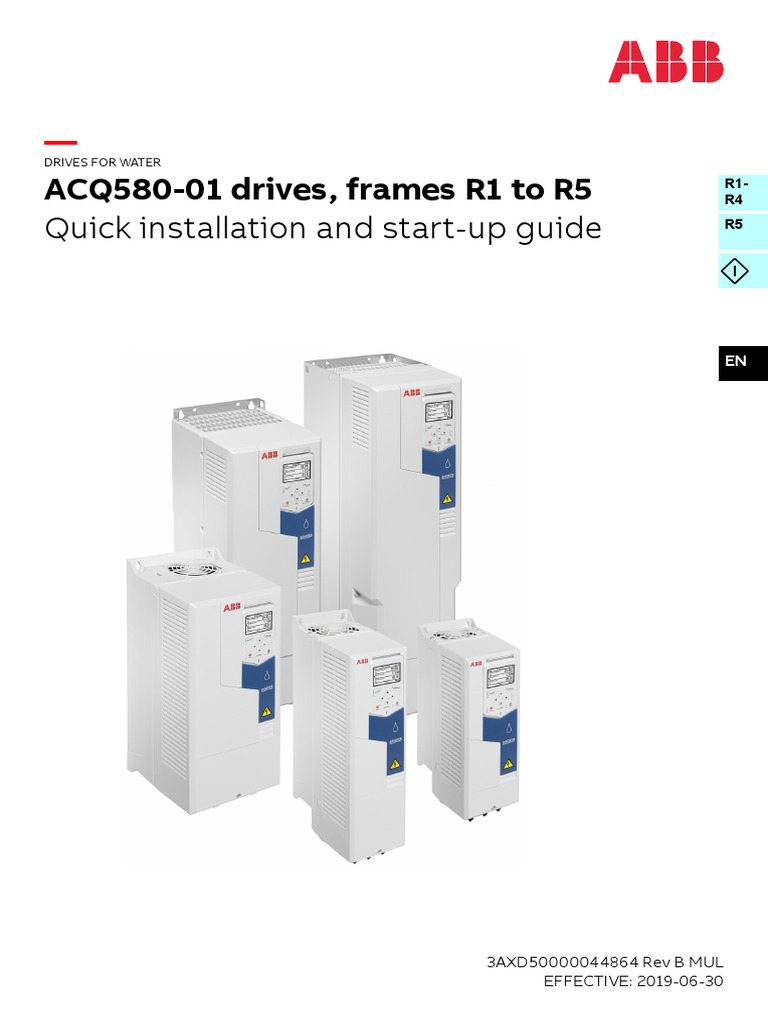 ACQ580-01 Drives, Frames R1 To R5 | PDF | Insulator (Electricity ...