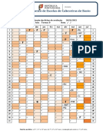 Calendarização Das Fichas de Avaliação - 2020 - 21