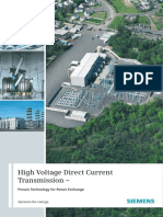 High Voltage Direct Current Transmission - Siemens